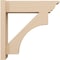 Ekena Millwork 8-in W x 48-in D x 48-in H Westlake Trad Rough Cedar Woodgrain TimberThane Outlooker, Primed Tan OUTUR080X48X48WTL04RCPR - alternate 4